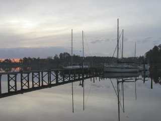 Dock A at Sunrise